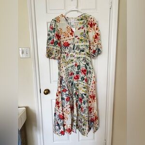 BNWT 100% Cotton Floral Print Maxi Dress